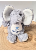 “Happy Father’s Day” Plush Elephant Keyring