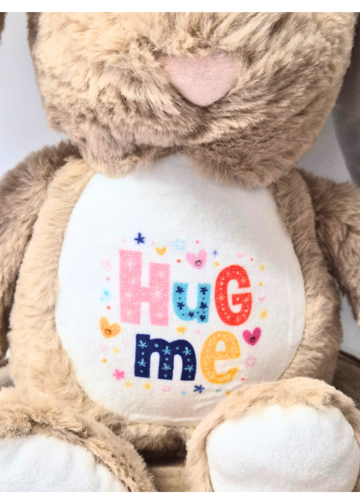 “Hug Me” Plush Bunny