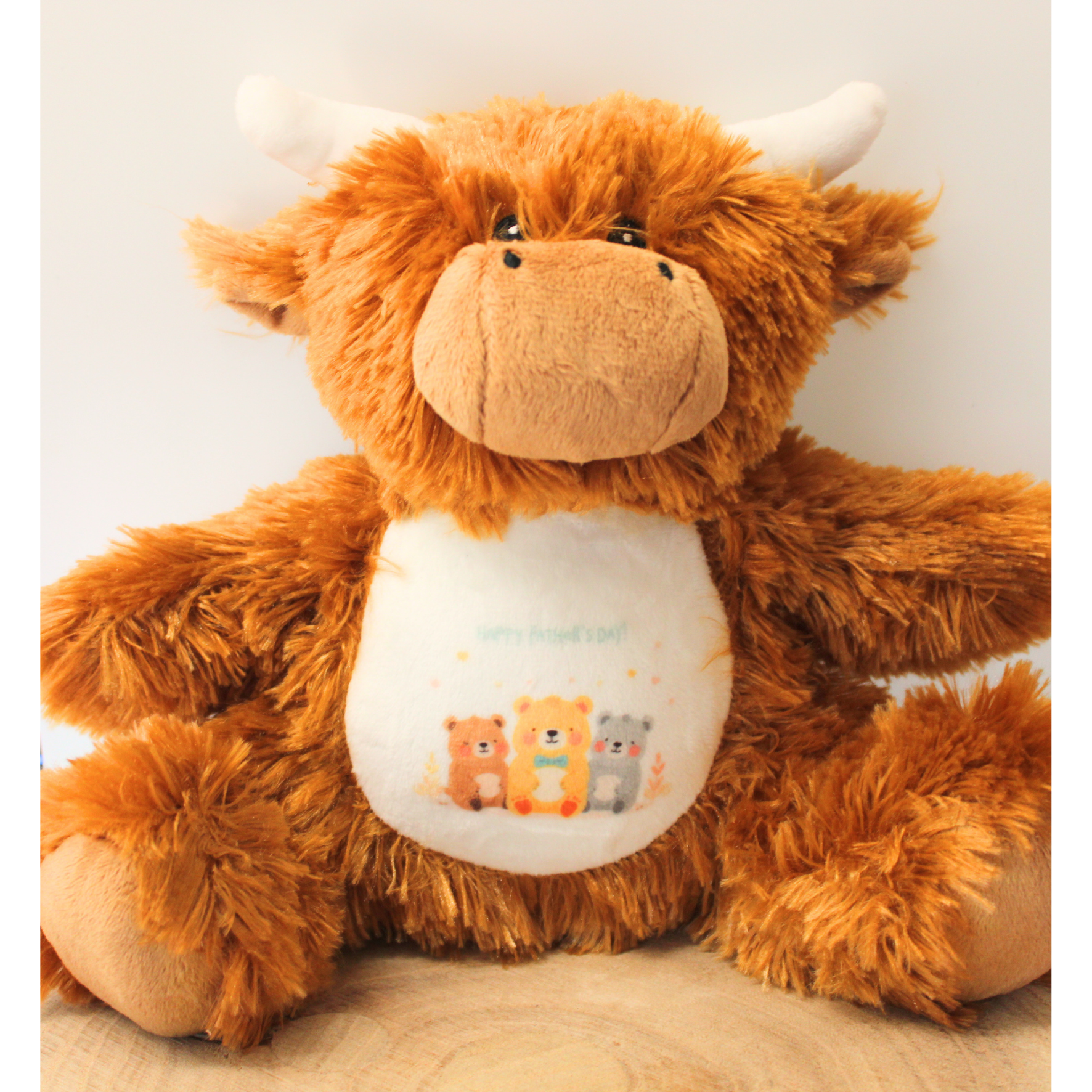 Highland Cow Father’s Day Plush