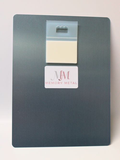 A5 Personalised Aluminium Photo Plaque