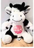 “Love You” Plush Cow
