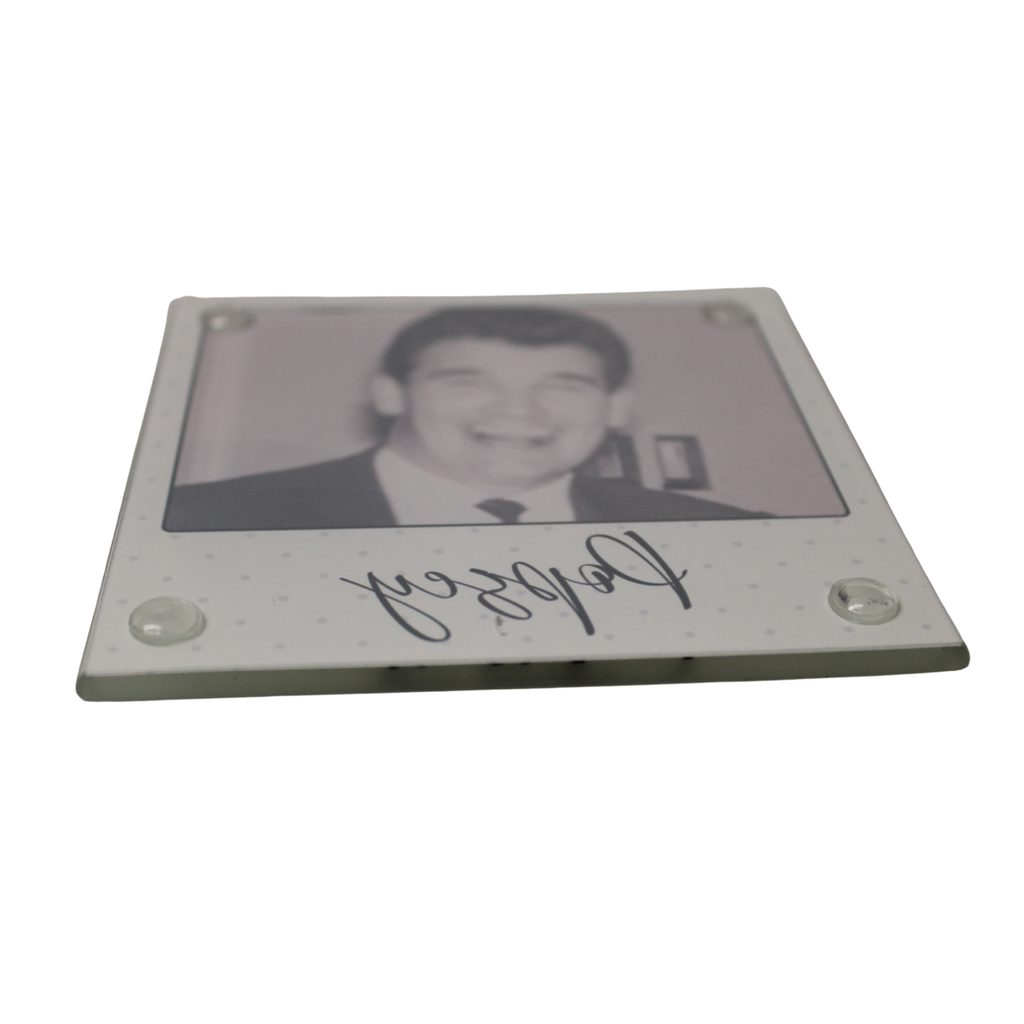 Personalised Glass Photo Coaster Keepsake