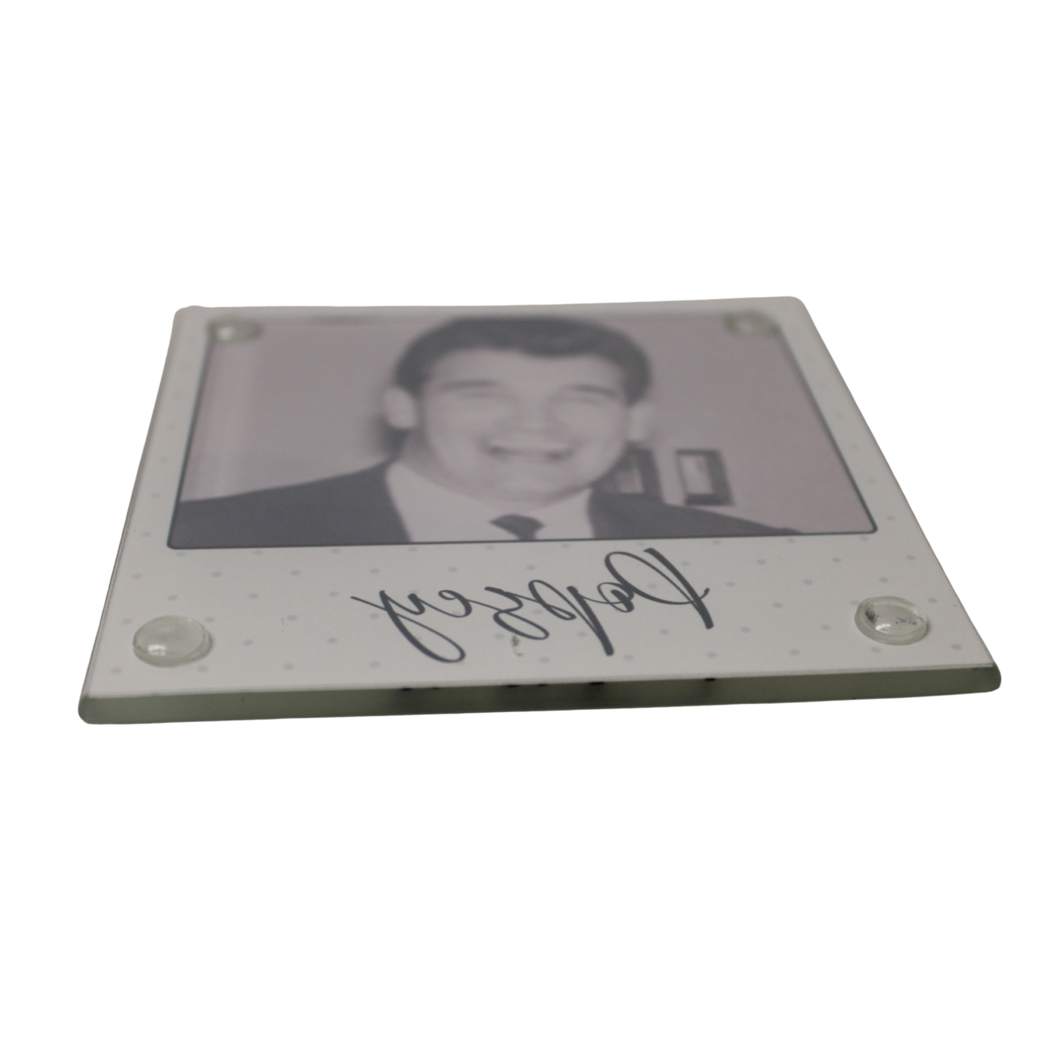 Personalised Glass Photo Coaster Keepsake
