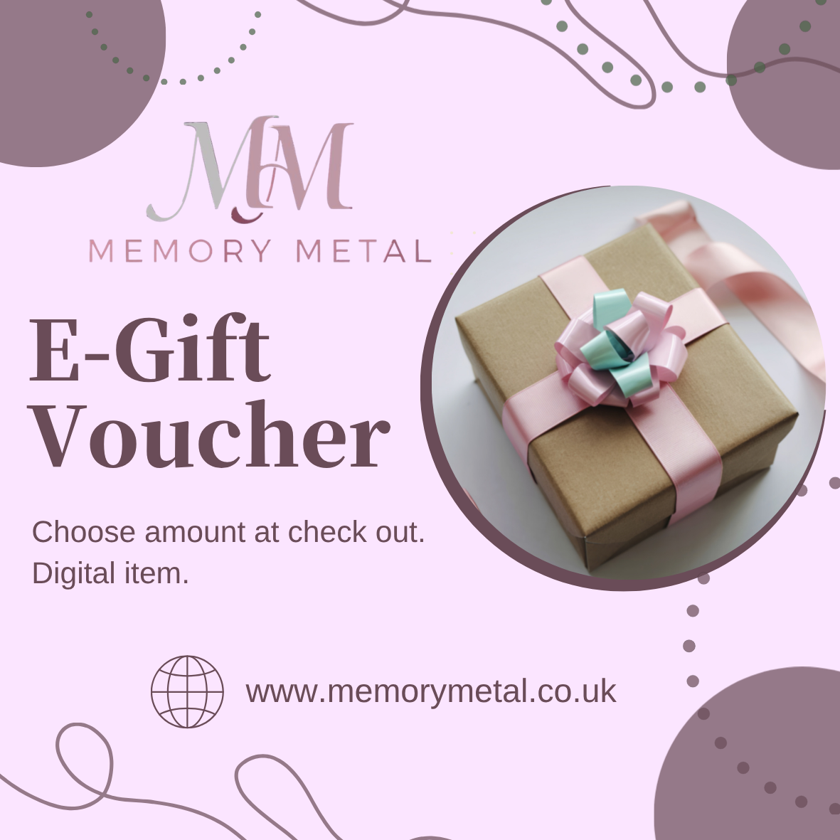 Memory Metal Gift Card