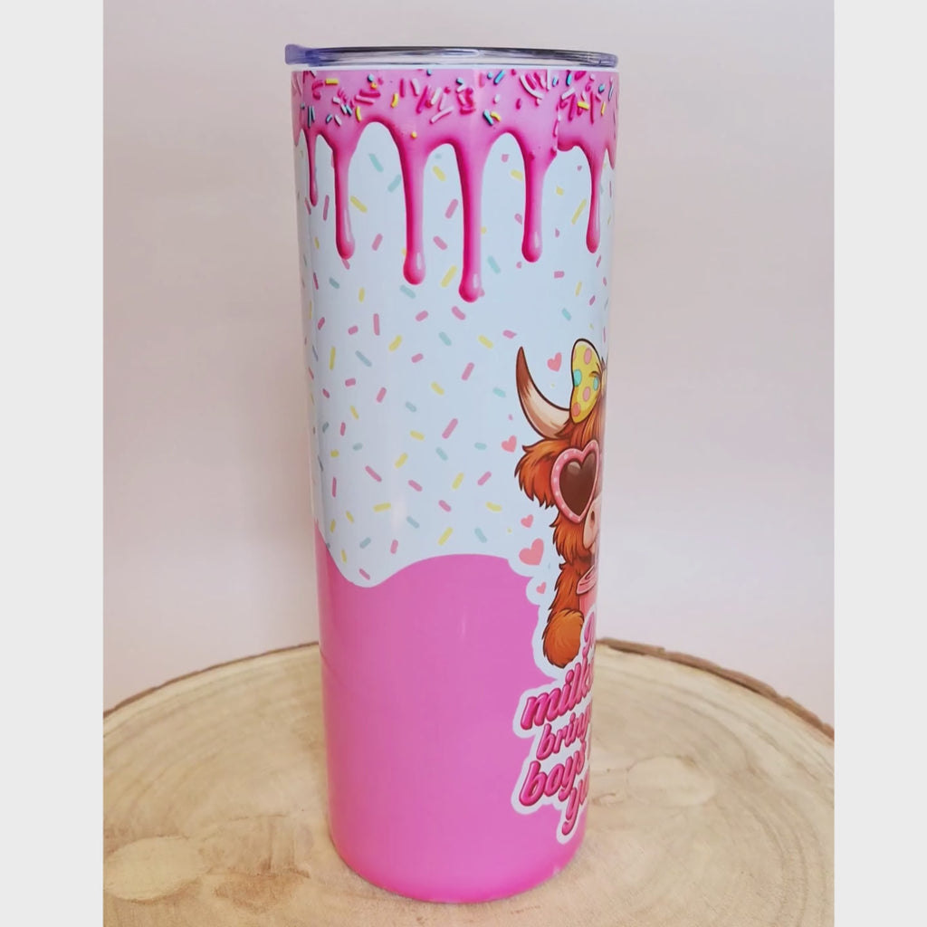 My Milkshake Brings All The Boys To The Yard Tumbler | 600ml (20oz) with Straw