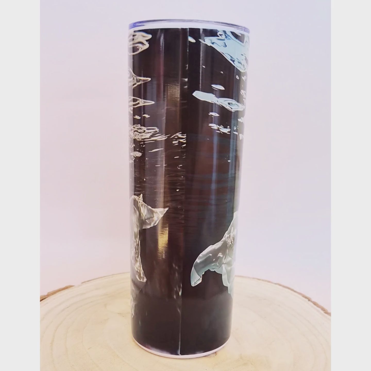 Spooky Ghost Tumbler | 600ml (20oz) with Straw